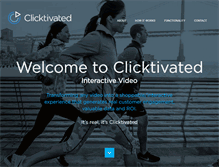 Tablet Screenshot of clicktivated.com